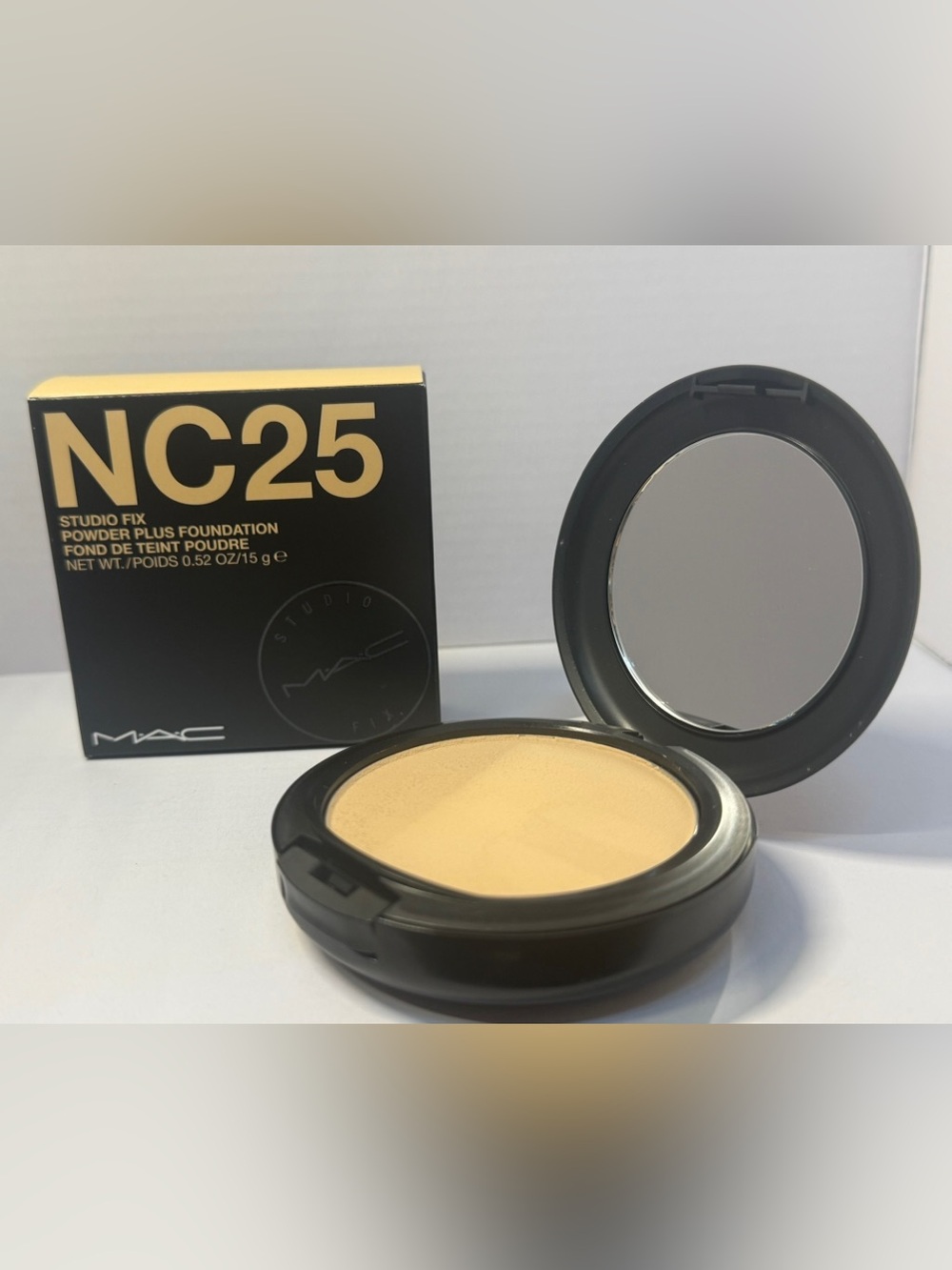 MAC Cosmetics Studio Fix Powder Plus Foundation -NC25- [ORIGINAL FORMULA] NEW